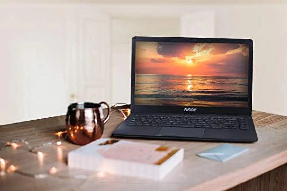 14.1" Full HD Windows 10 Professional Laptop, 4GB RAM, 64GB Storage, Intel Celeron T666158