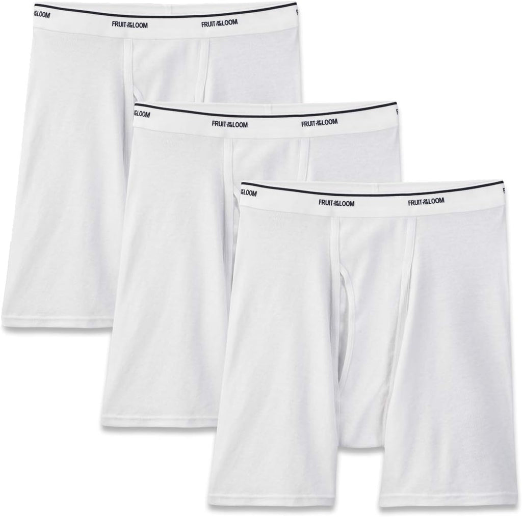 White Boxer Briefs 3-Pack P913
