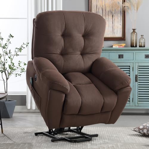 Power Lift Electric Recliner Chair with USB Charge Port and 2 Cup Holders F686