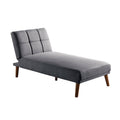 Gray Adjustable Chaise Lounge E10606
