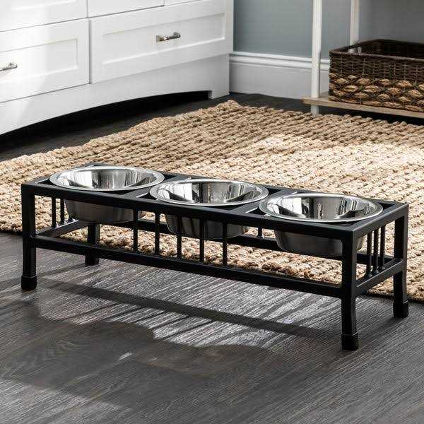 Double Raised Dog Bowl T11400