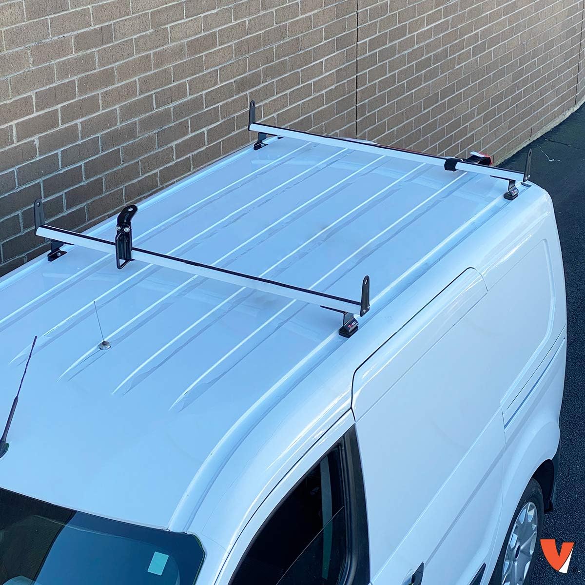 Aluminum Ladder Roof Rack 2 Bar System with Accessories S648