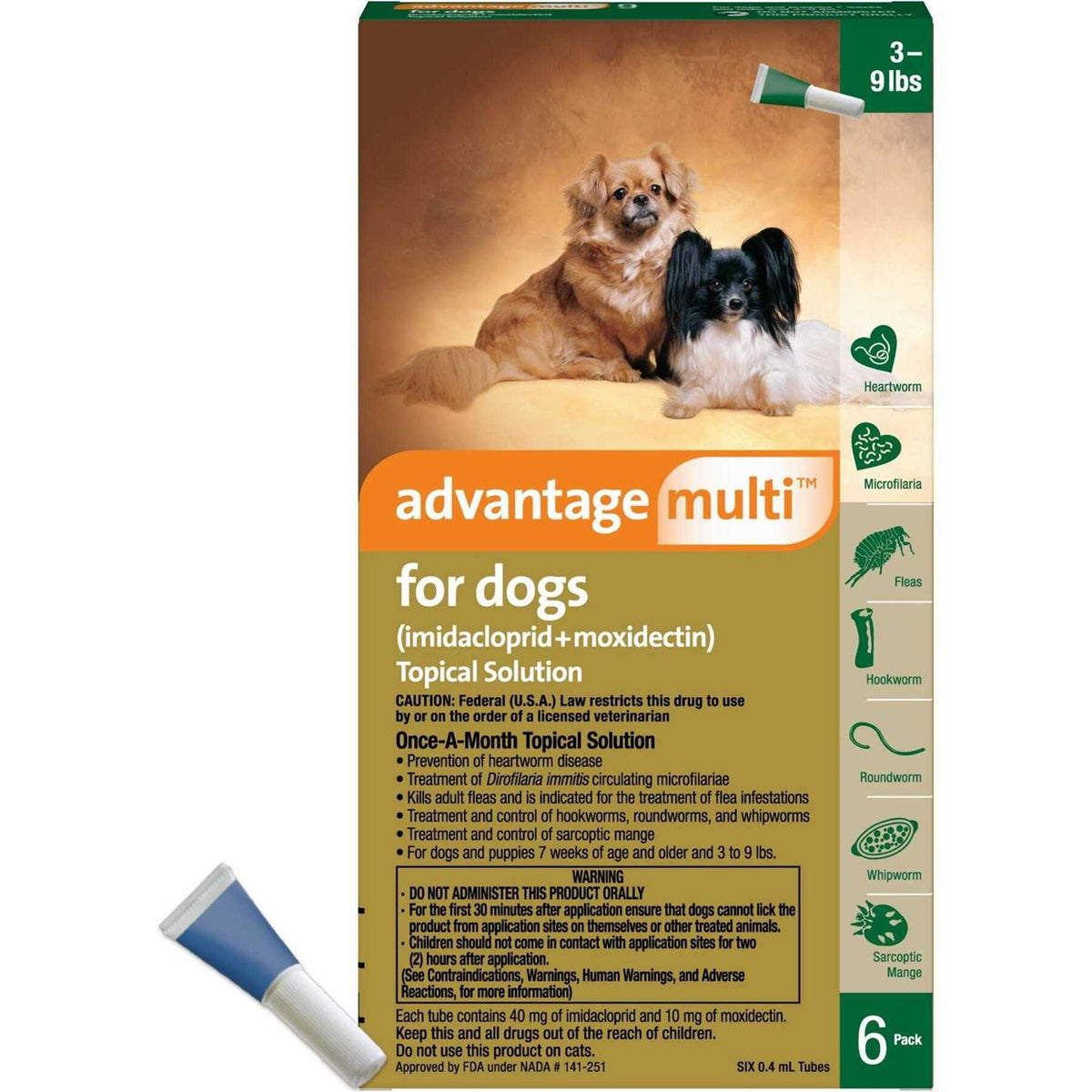 Advantage Multi for Dogs Z55082
