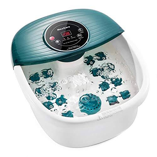 Foot Spa Bath Massager with Heat Bubbles Vibration Digital Temperature Control P6905