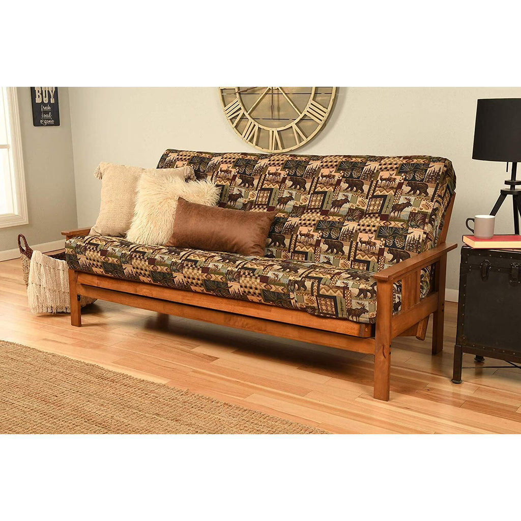 Futon Frame with Mattress Y6200