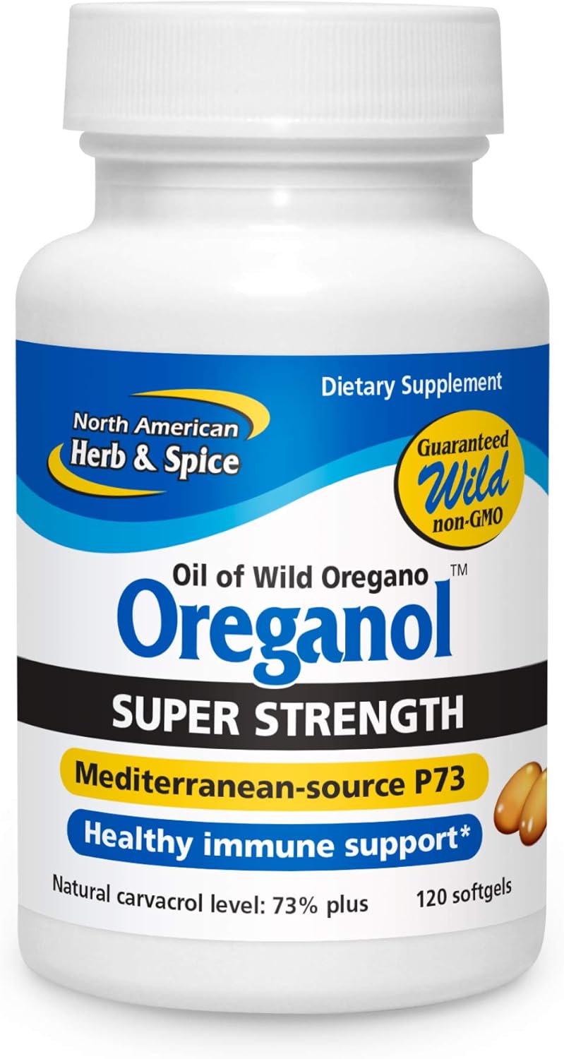 Oreganol P73 Wild Oregano 120 Softgels Pack of 2 T811009
