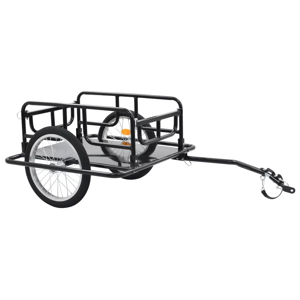 Steel Black Bike Cargo Trailer Y32954