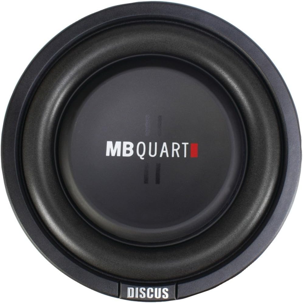 8 Inch Shallow Mount Subwoofer, 400 Watt, Black D9012
