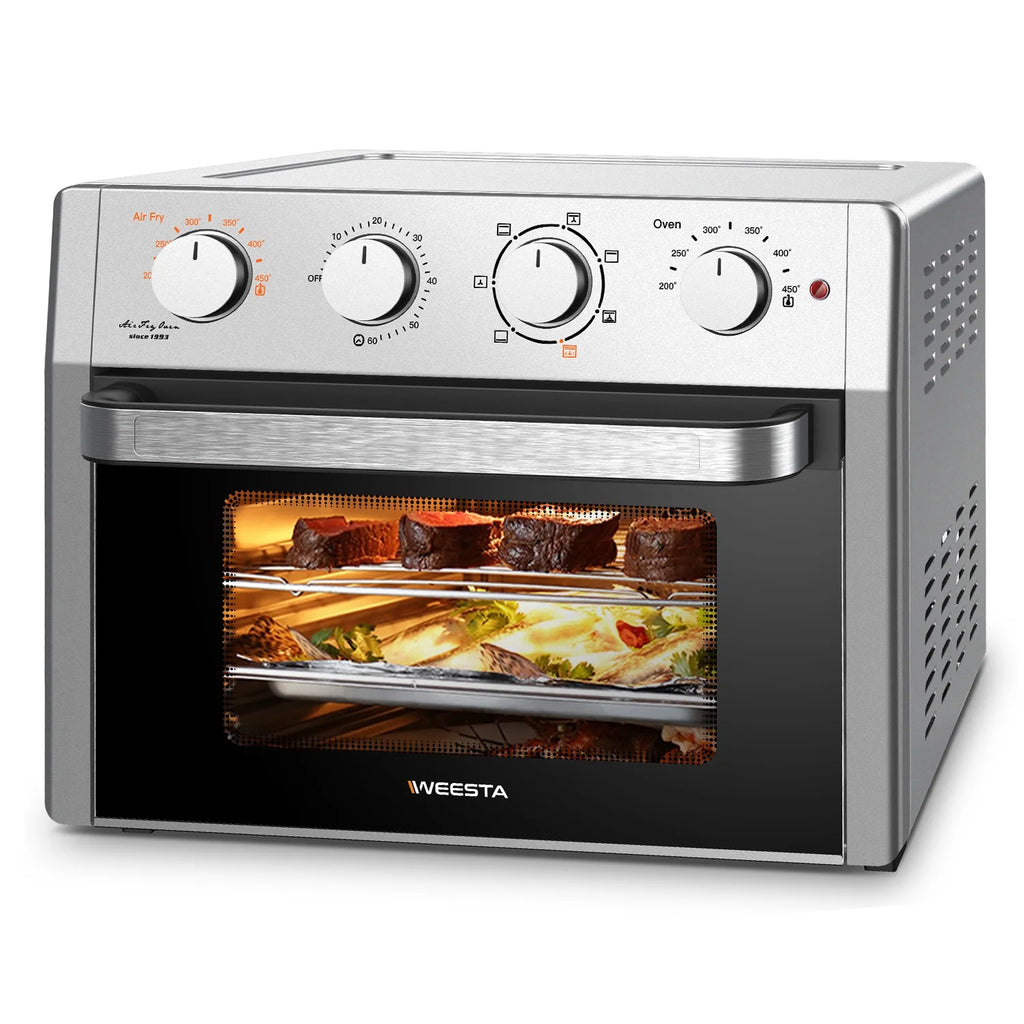 7-In-1 Air Fryer Toaster Convection Oven Combo 24 Quart T228
