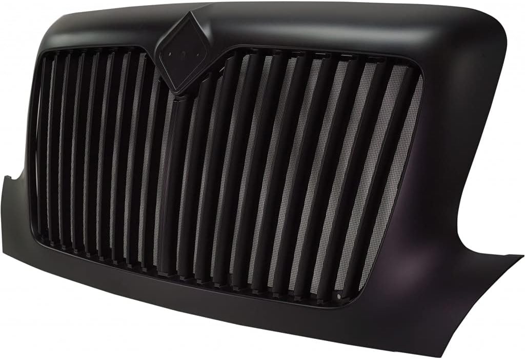 Black Vertical Bar Grille with Bug Screen N58111