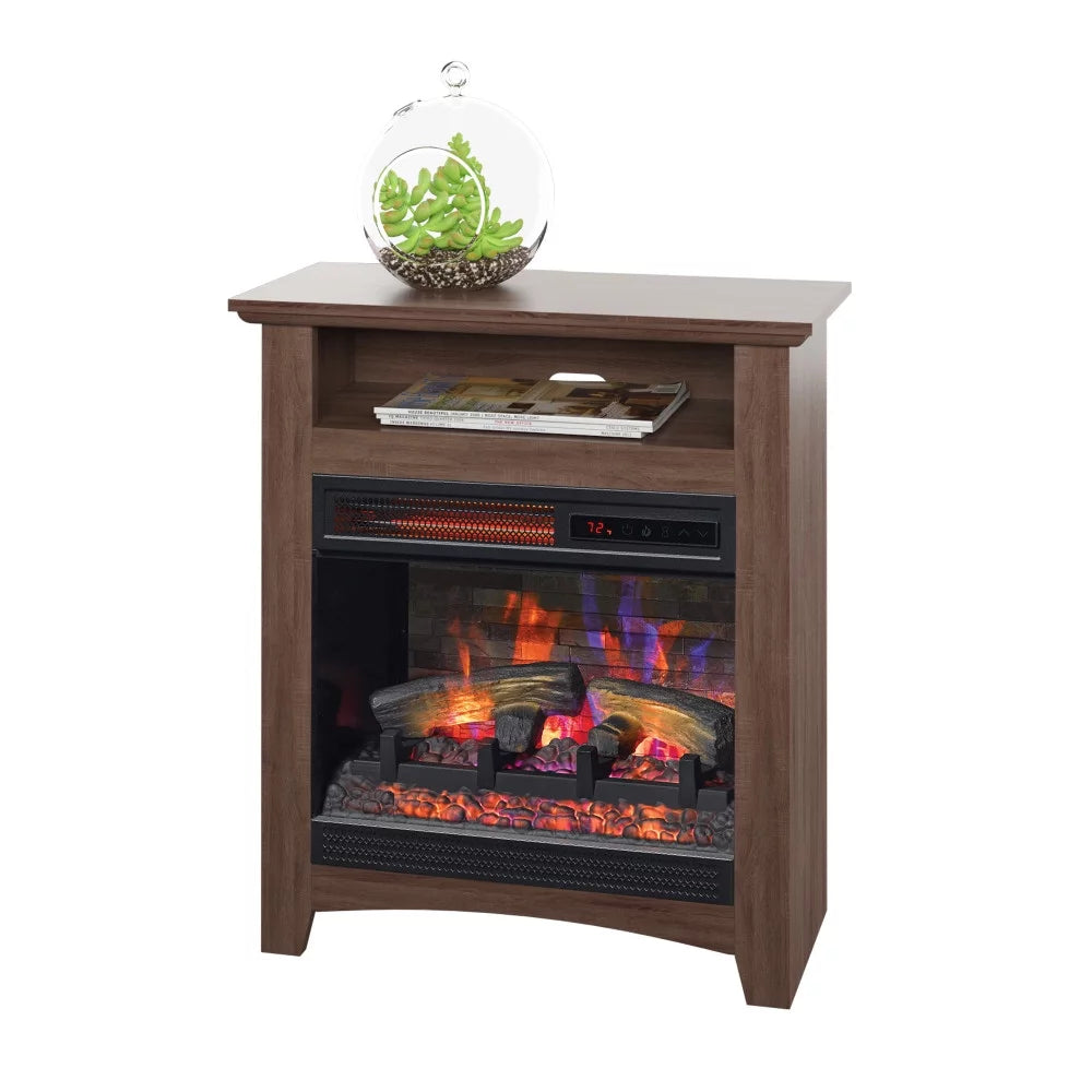 18” Infrared Quartz Wall Mantel Electric Fireplace K98651
