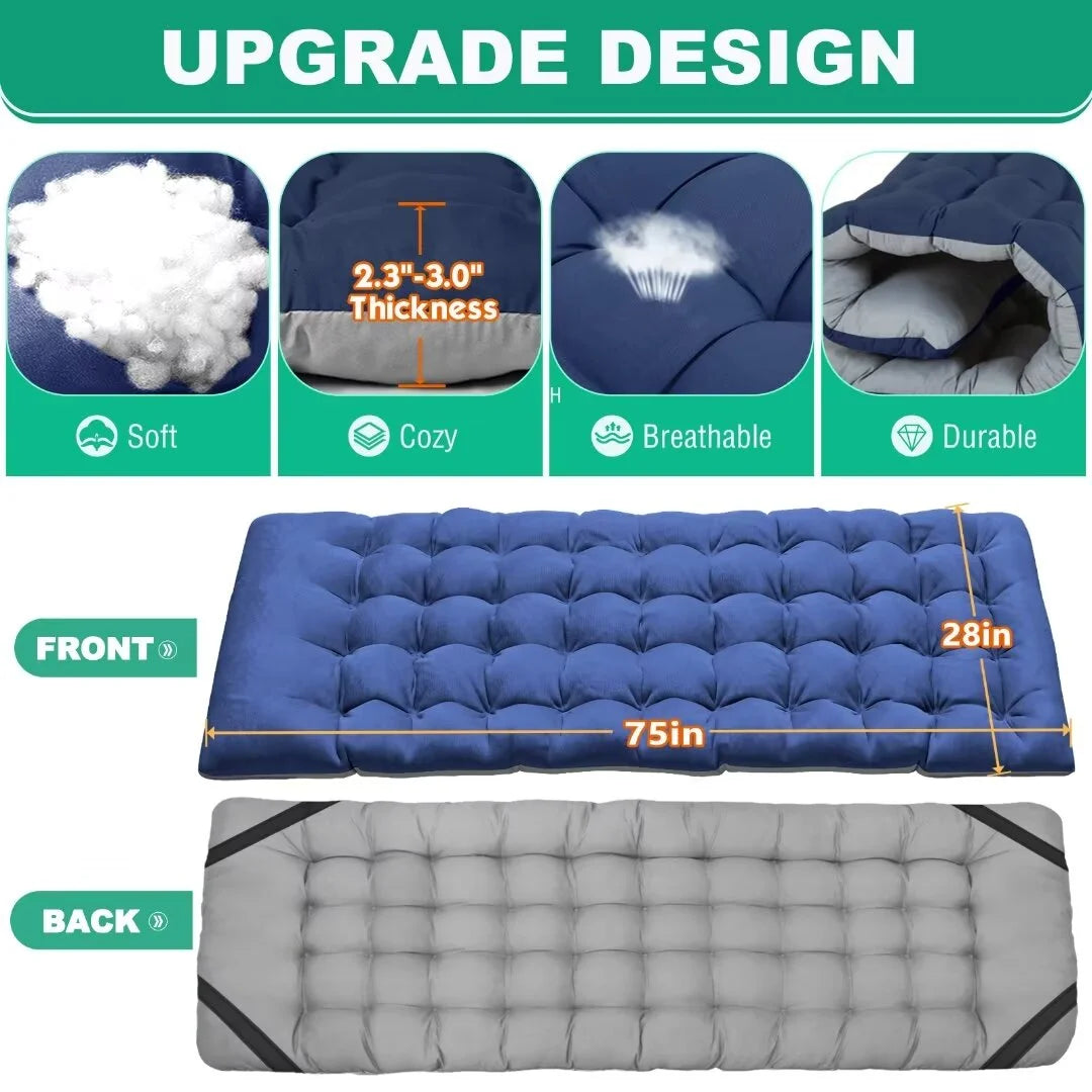 Folding Bed with Mattress and Carry Bag S9122