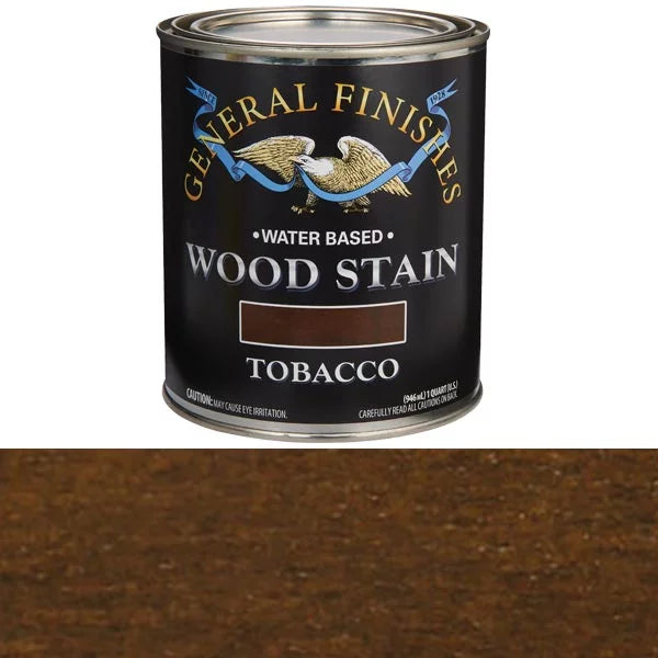 Water Based Tobacco Wood Stain Quart B258197