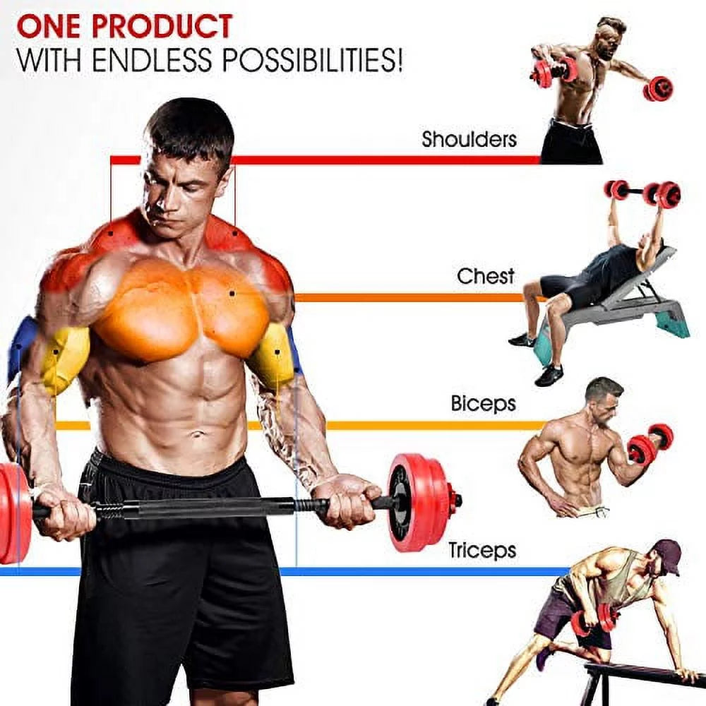 60 lbs Adjustable Dumbbell Set M785659