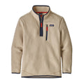 Patagonia Boys Retro Pile 1/4 Zip El Cap Khaki / M P357