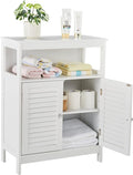 White Storage Cabinet with Two Doors A21631