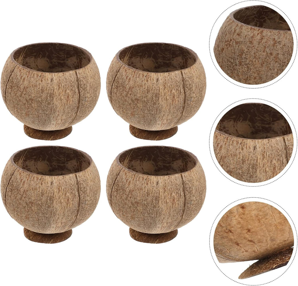 Natural Coconut Shell Cups O85025