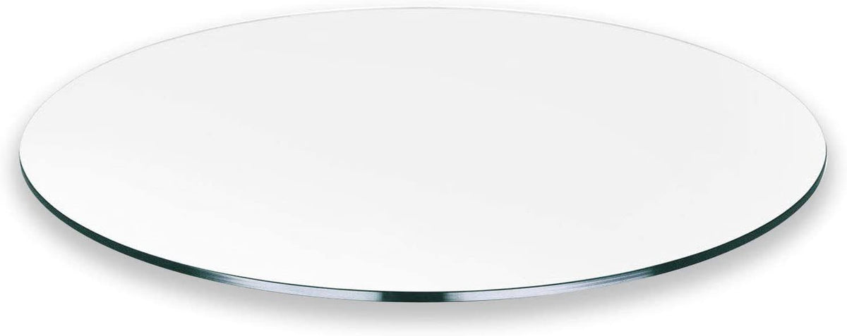 Clear Round Tempered Glass Table Top G632350
