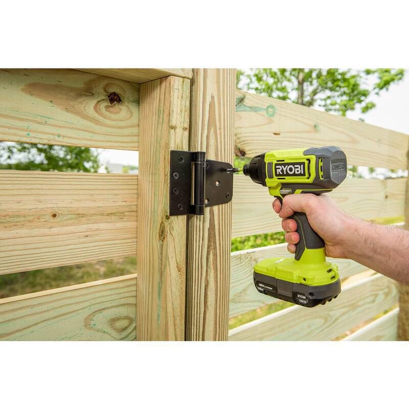 18V Cordless 4-Tool Combo Kit with Batteries, Charger, and 50-Piece Driving Kit E191