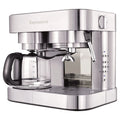 Stainless Steel Espresso Machine & 10 Cup Drip Coffee Maker S405