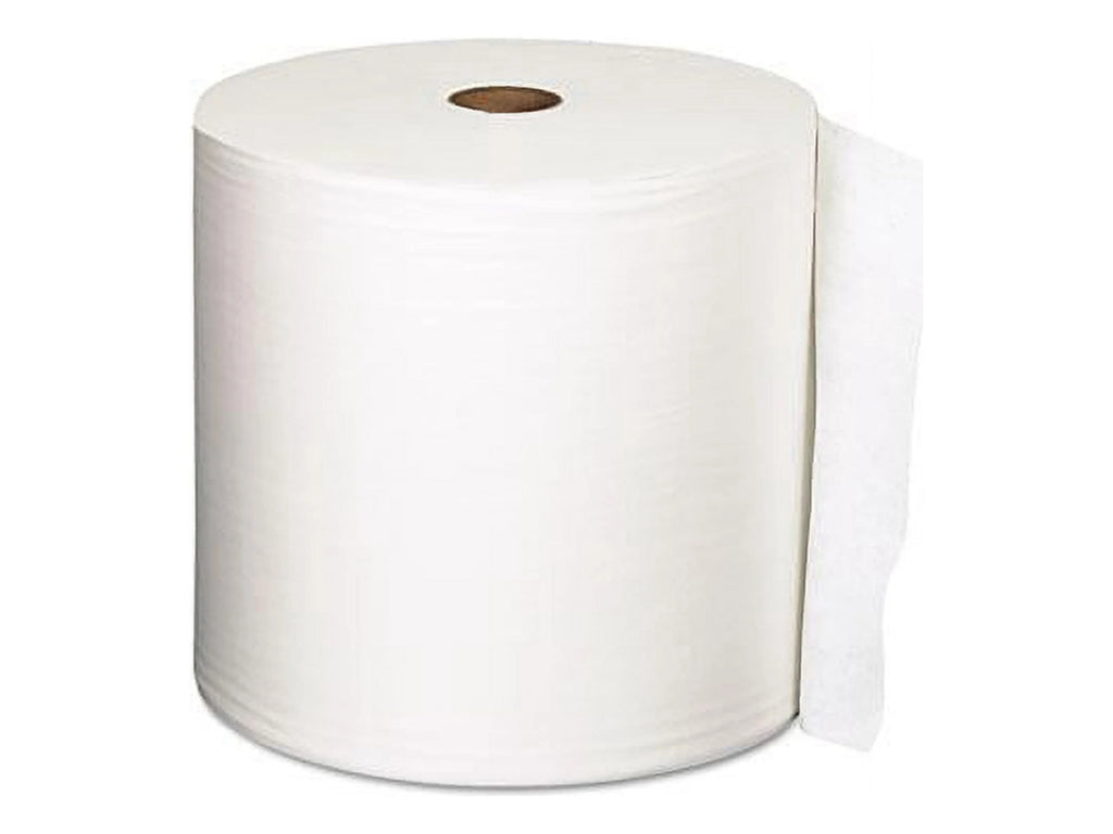 White Reusable Cloths Jumbo Roll 870 Sheets D8871