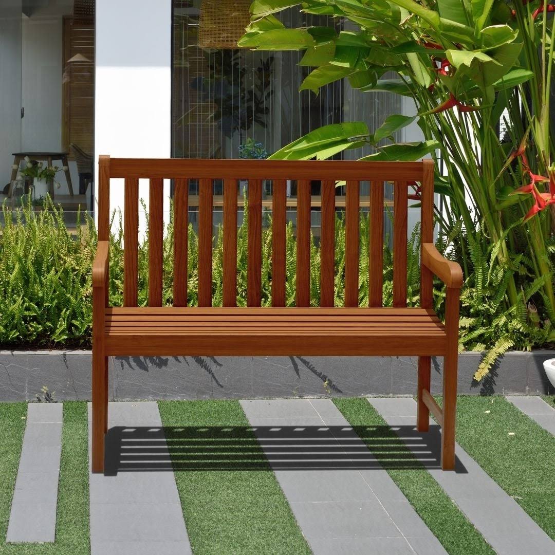 Eucalyptus Patio Bench N26892