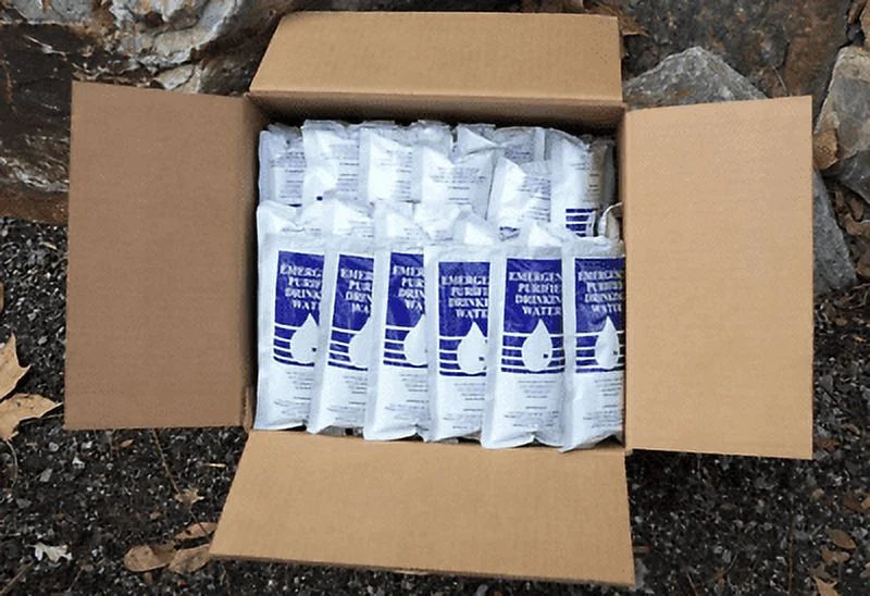 Purified Drinking Water Packets 48 Day Supply S5367