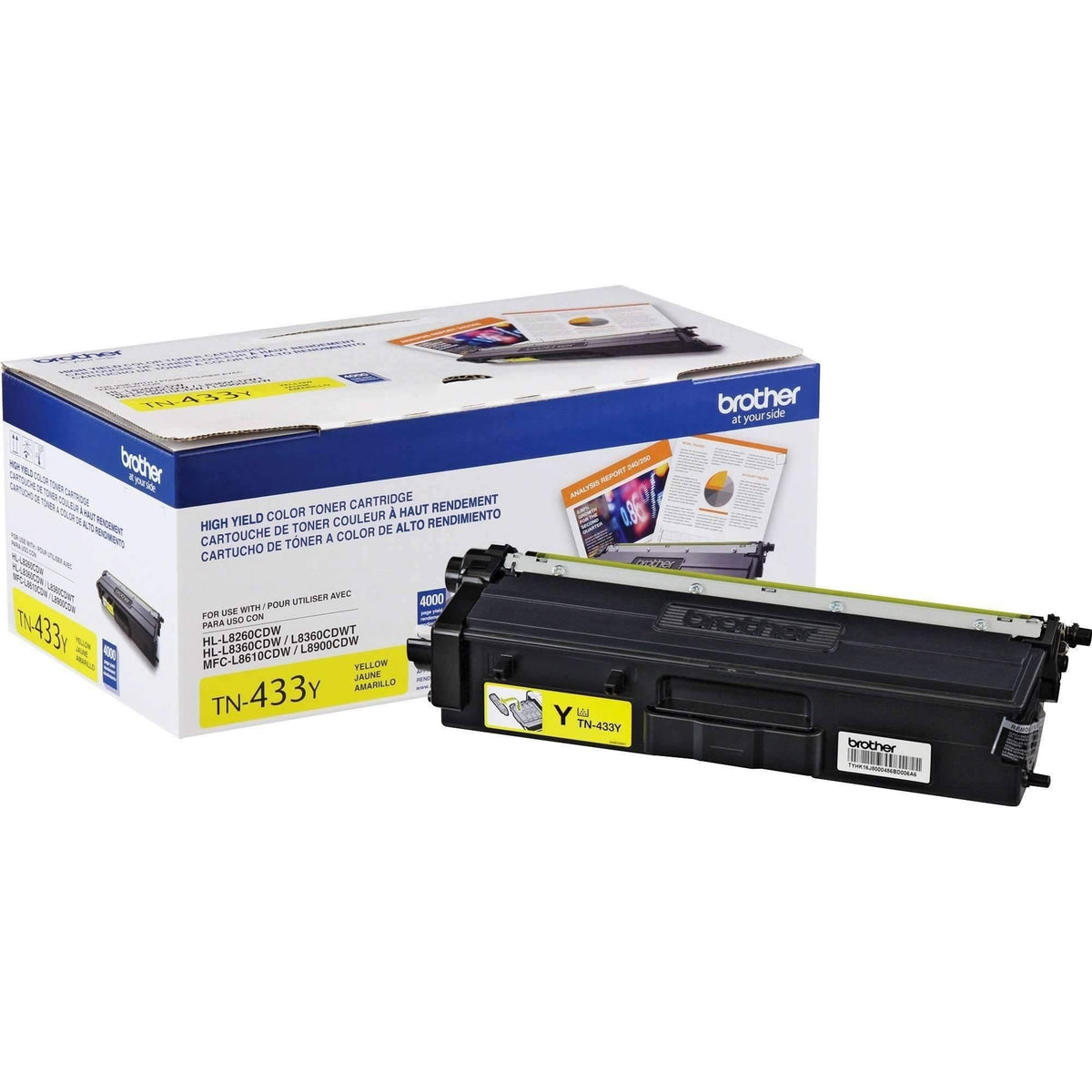 Yellow High-Yield Toner Cartridge J9024