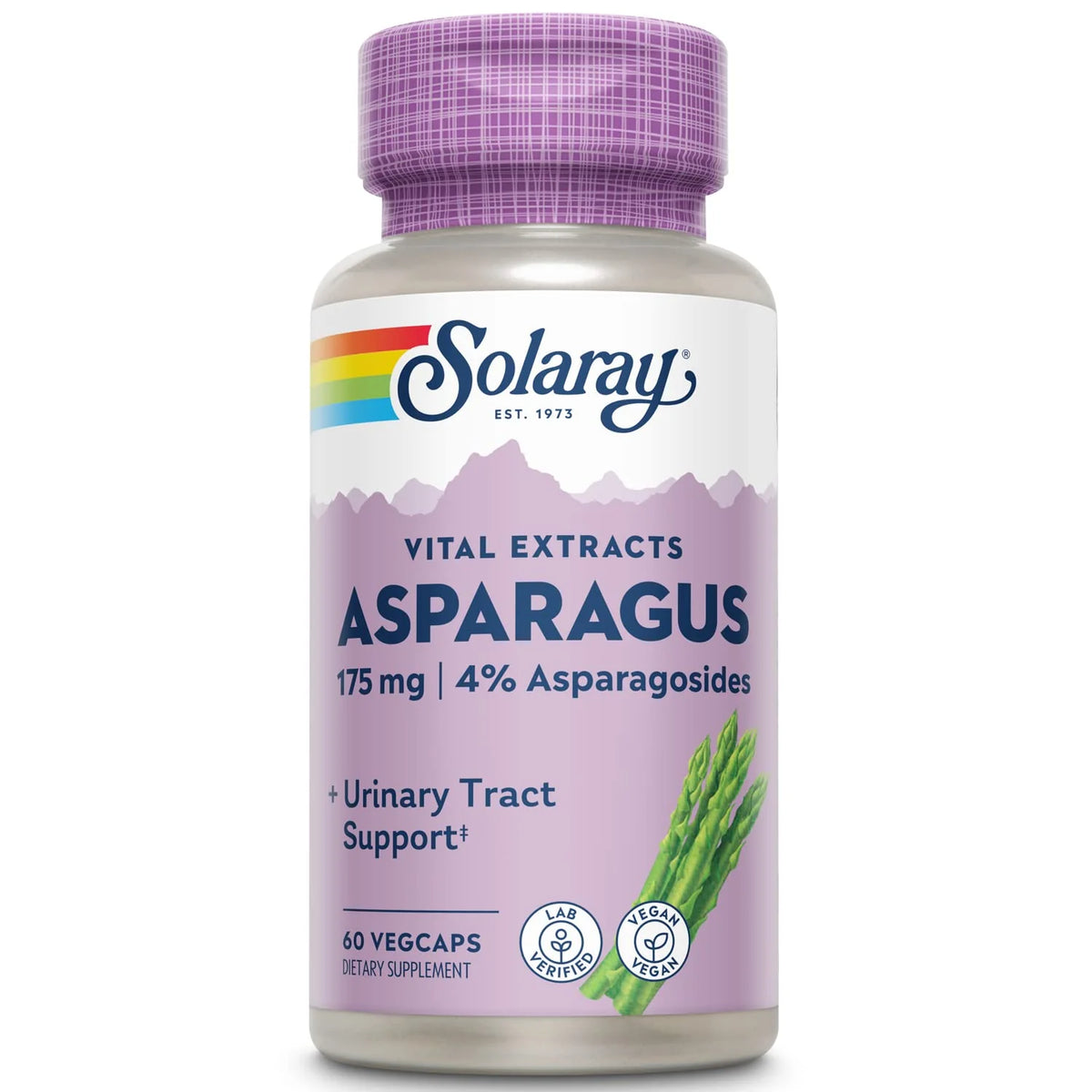 Asparagus Rhizome Extract 175 mg 60 VegCaps R4009