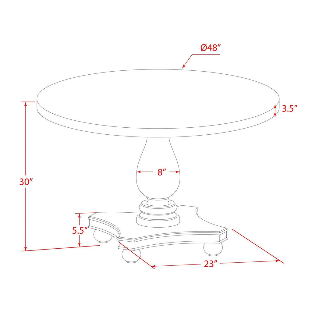 7-Piece Wood Dining Set P86161