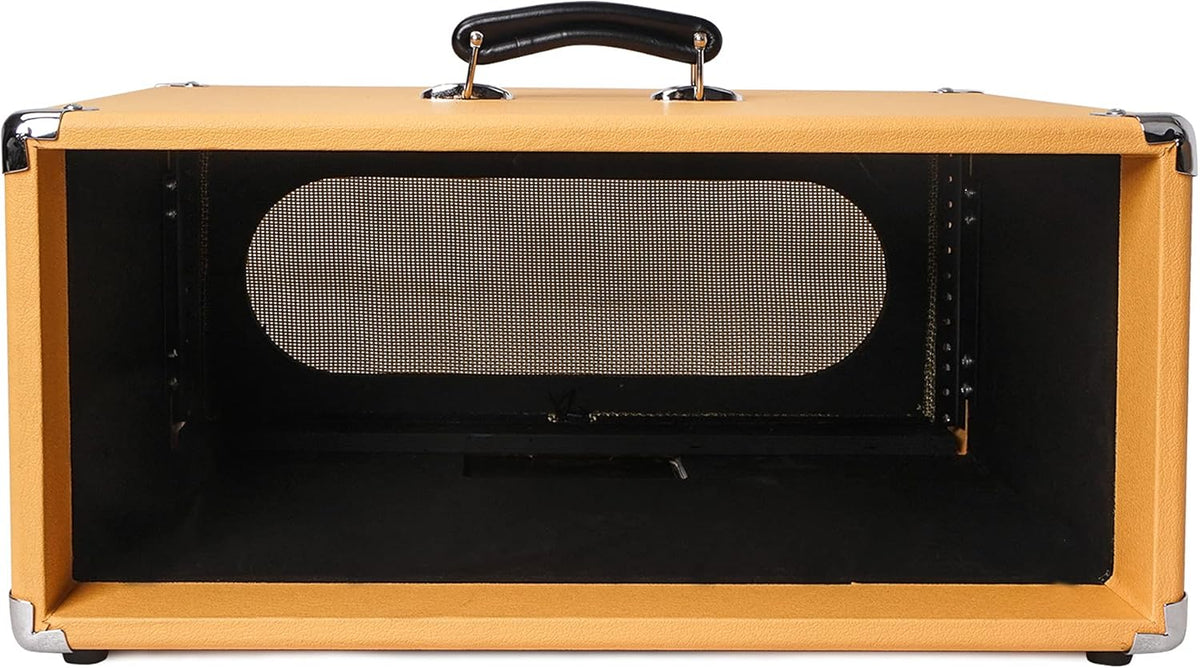 Vintage 4U Amp Rack Case, 12.5 Depth, Orange Z170331