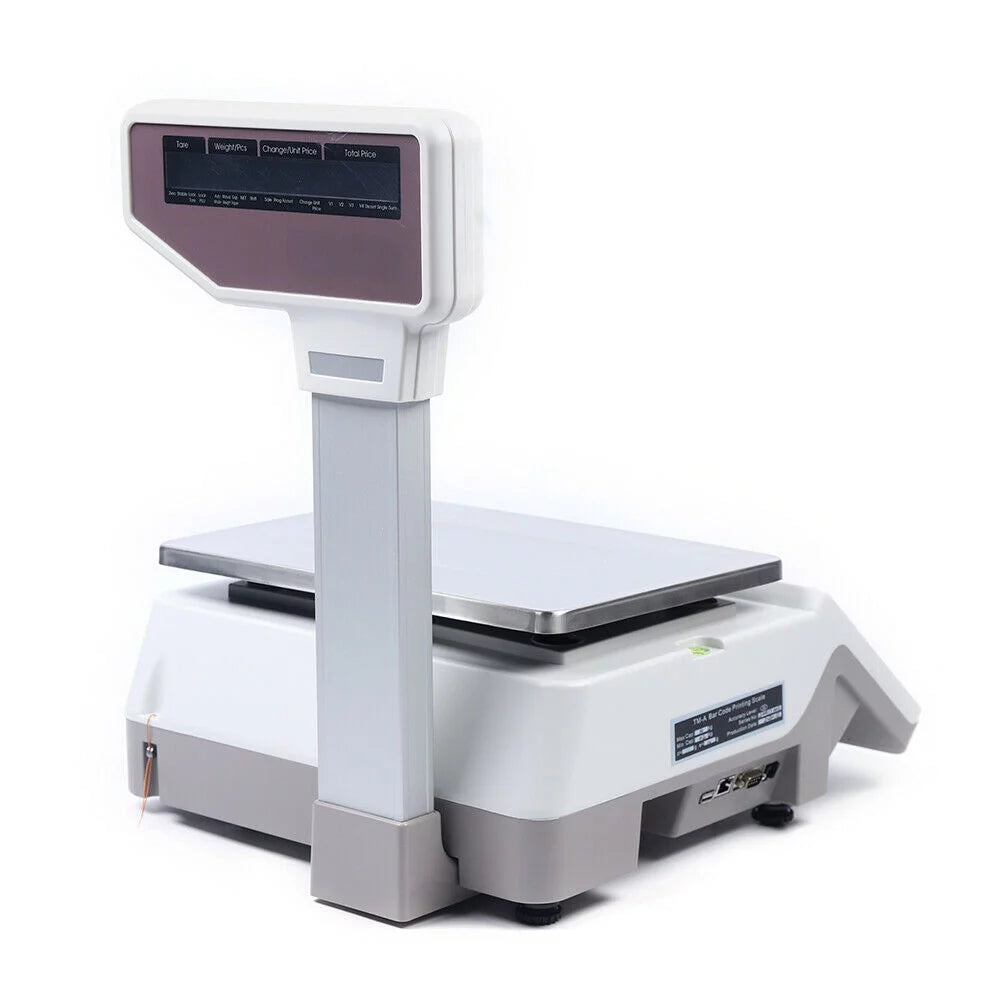Price Computing Scale with Thermal Label Printer 66lb H4053