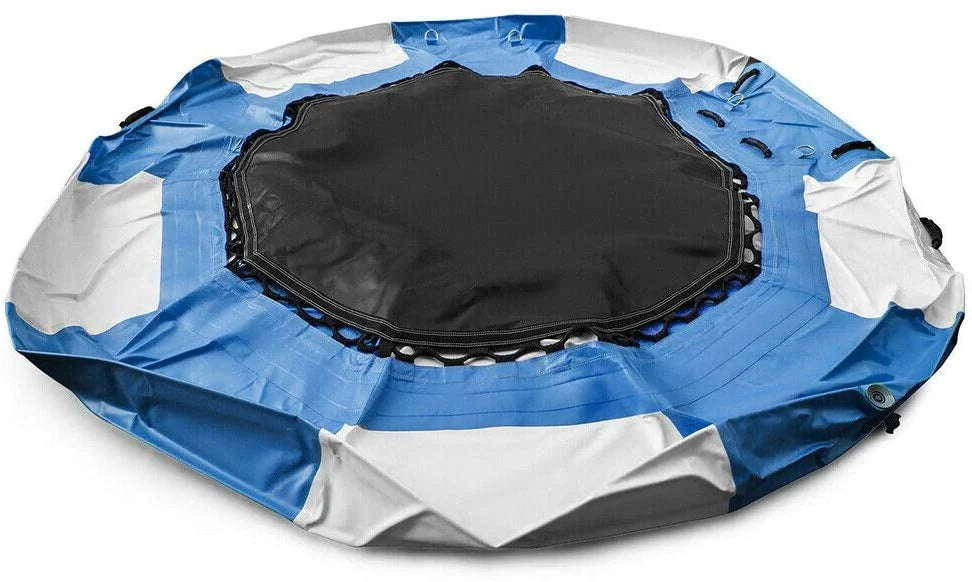 17Ft Inflatable Water Trampoline Bouncer Jump Float Platform 880lb K34456
