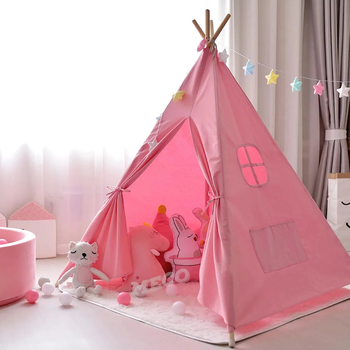 Kids Teepee Play Tent Q642
