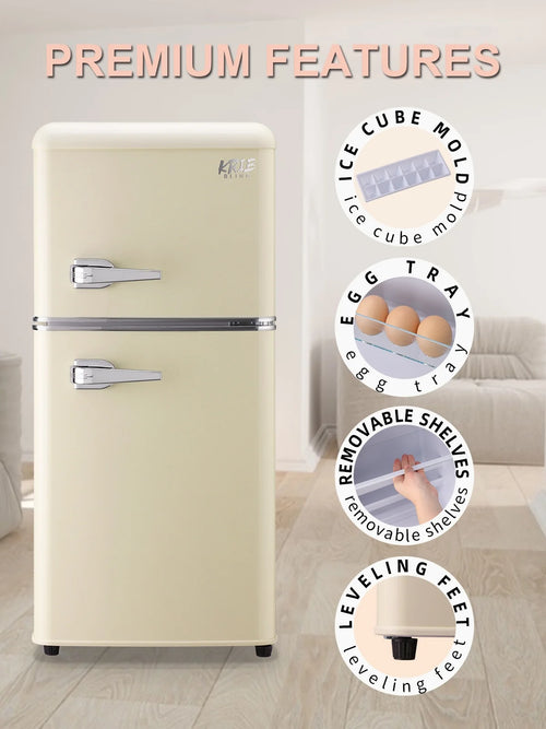 3.5 Cu.ft Mini Fridge with Freezer L210516