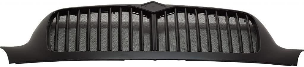 Black Vertical Bar Grille with Bug Screen N58111