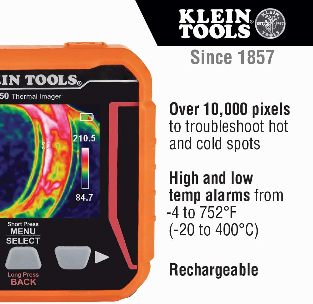 Rechargeable Thermal Imager with 3 Color Palettes G1007
