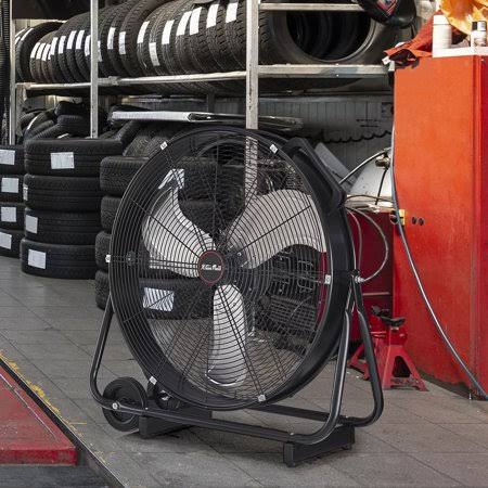 24 inch Black High Velocity Floor Fan N9849