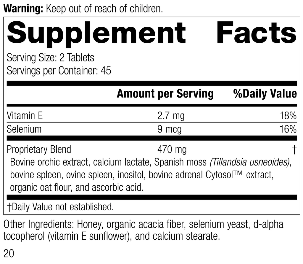 90 Tablets L42273