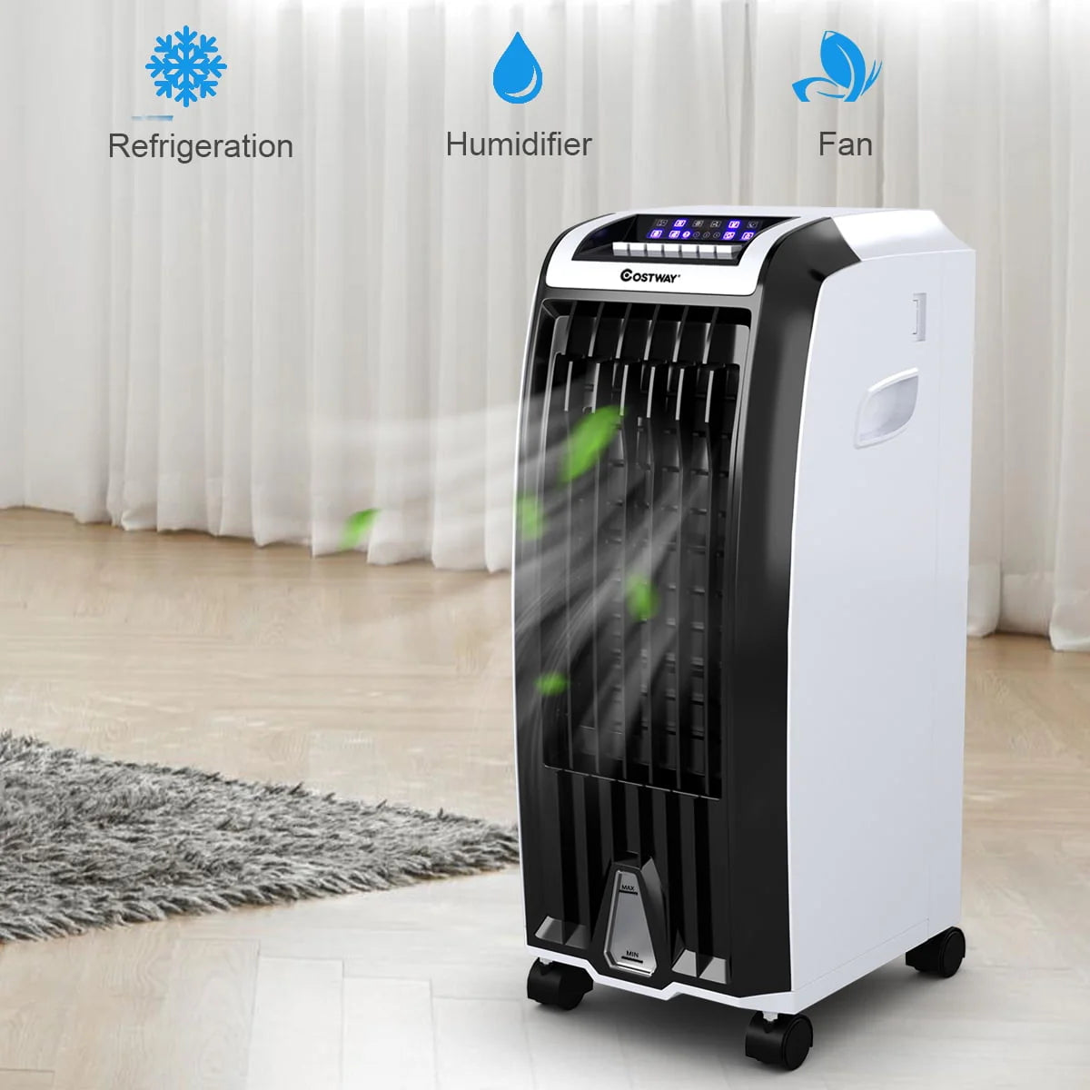 Portable Evaporative Cooler Fan with Remote Control Z36950