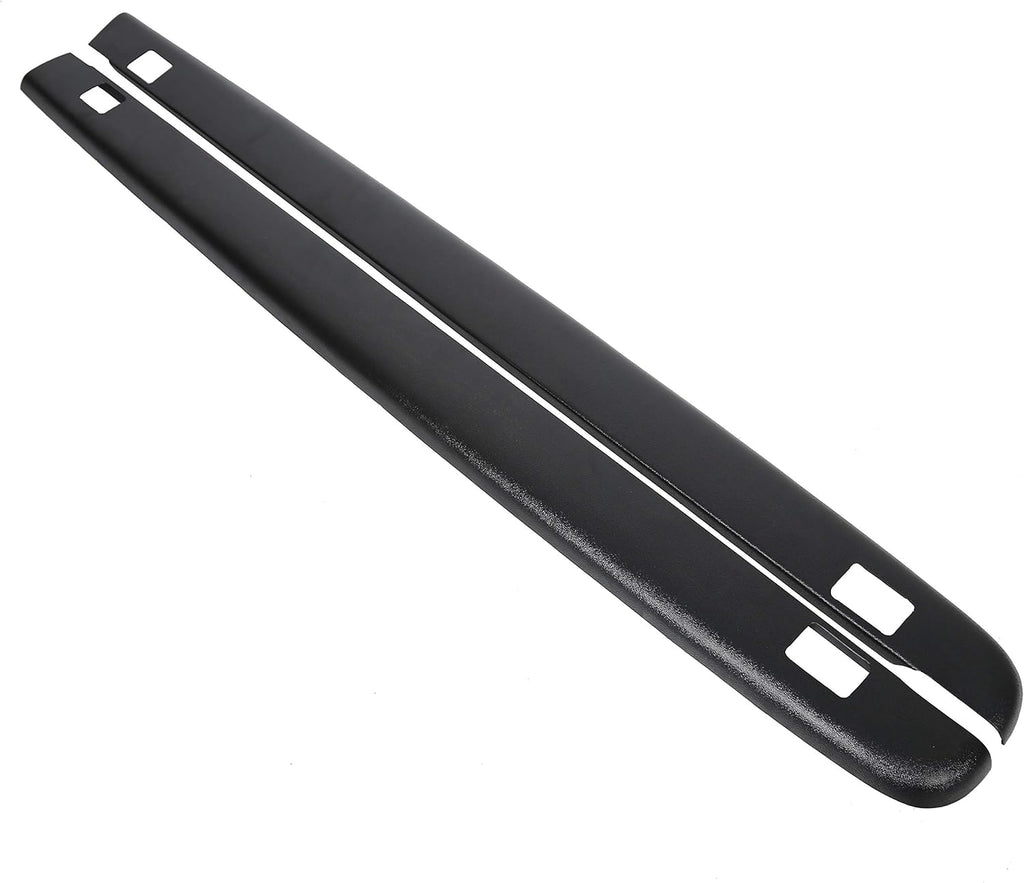 Black Smooth Finish Truck Bed Rail Caps Set of 2 A911696