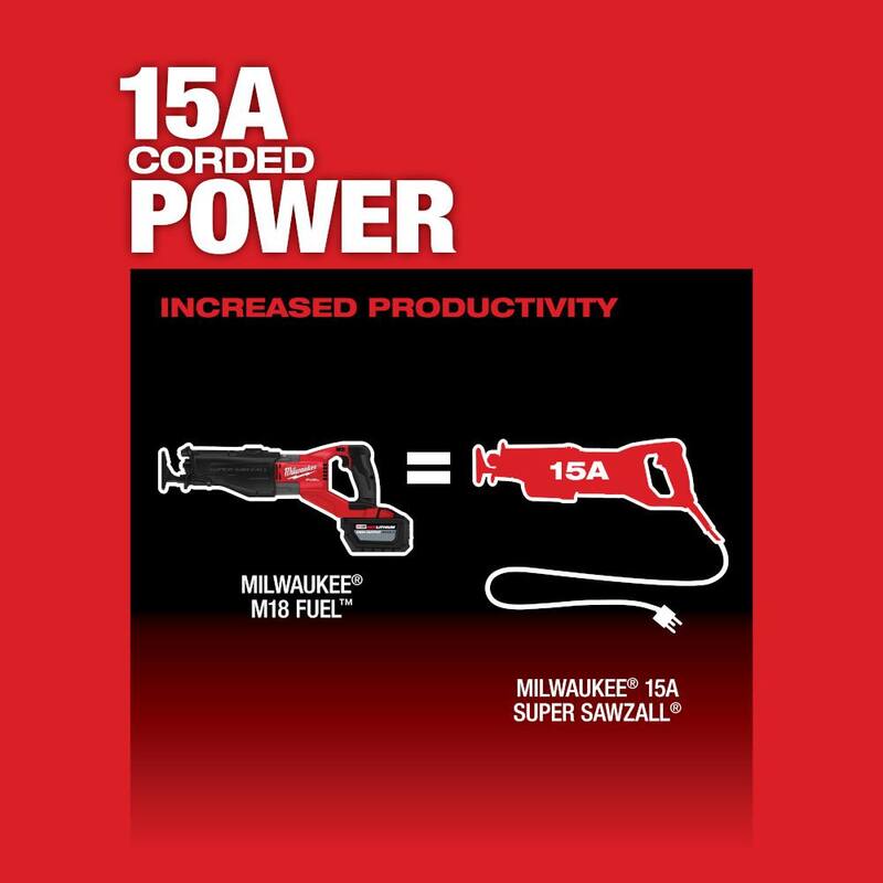 18V Brushless Cordless Reciprocating Saw with Battery & Blade Set S100565