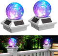 Solar Waterproof Post Cap Light for 4x4 Wood, 4 Pack R82203