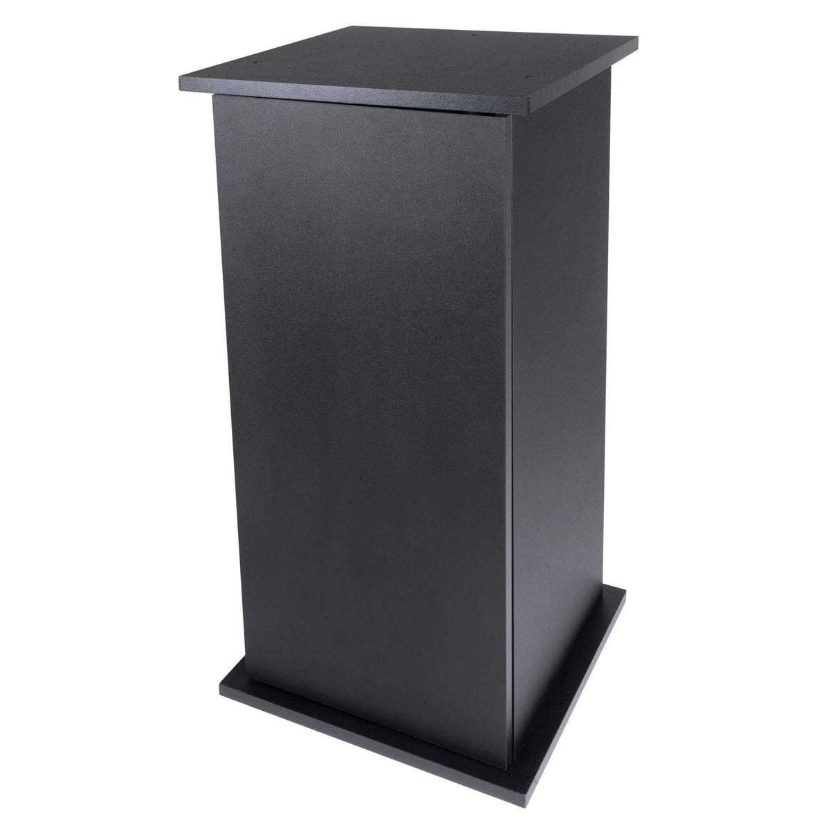 Black Pedestal Aquarium Stand H467963
