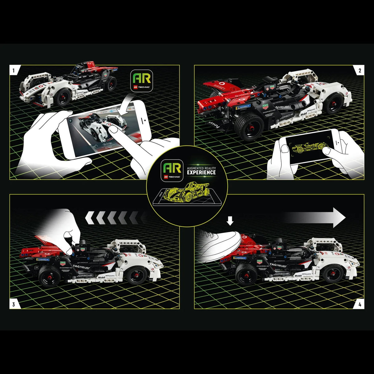 Pull Back Toy Racing Car Model Building Kit V451354