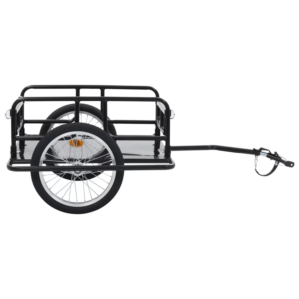 Steel Black Bike Cargo Trailer Y32954