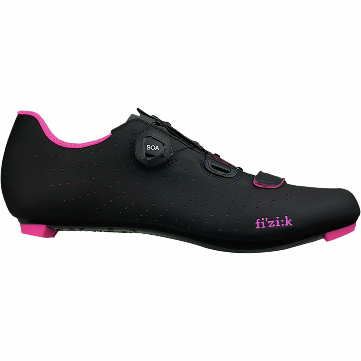 Black/Pink Fluo Cycling Shoes O9638
