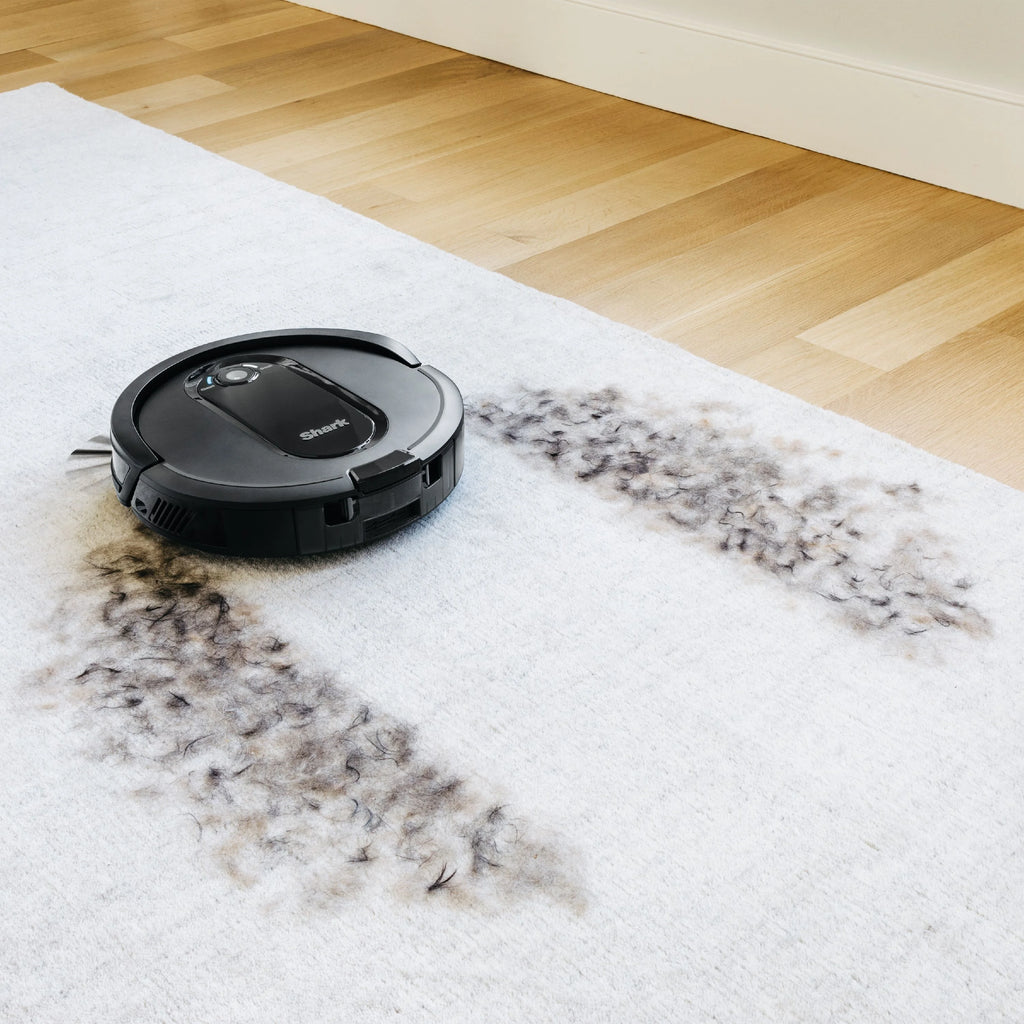 Black Robot Vacuum Cleaner with Self Empty Charger Base B269