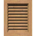 Unfinished Functional Vertical Gable Vent J85871