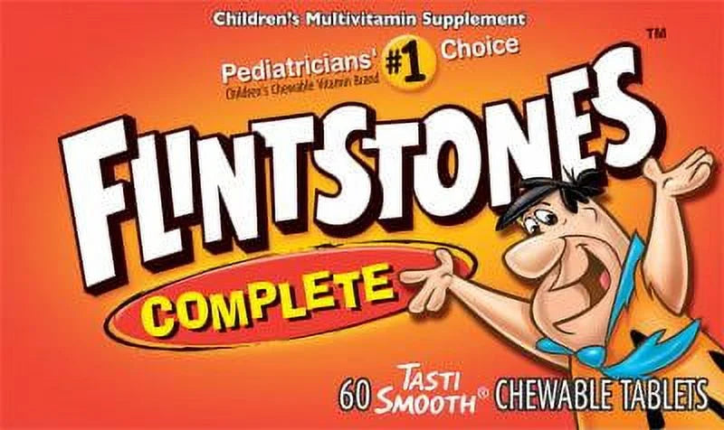 Flintstones Chewable Tablets Complete 60 Ea A356259